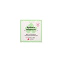 Apple and mint face solid