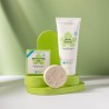 Solid shampoo for curly hair